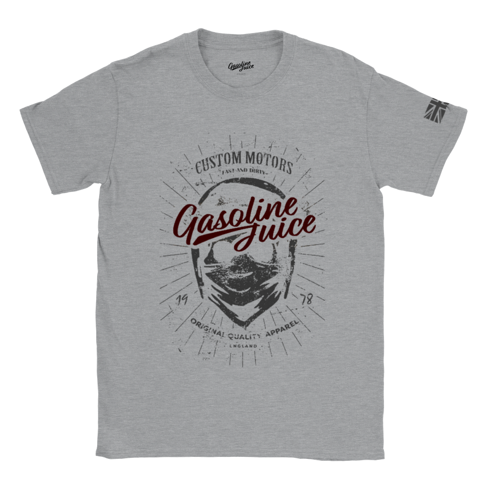 Gasoline Juice Custom Motors t-shirt